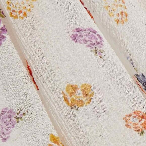 SEE BY CHLOE Bow Floral-Print Georgette Blouse Size FR 36 Small US 4 - Picture 15 of 15